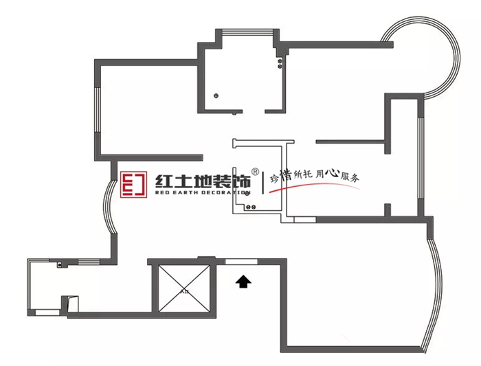 1平米当5平米用！幸亏找红土地装修，看到这样的设计，你还嫌户型太小？